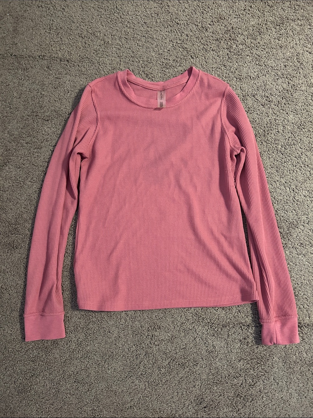 Outdoor voices waffle long sleeve tee
